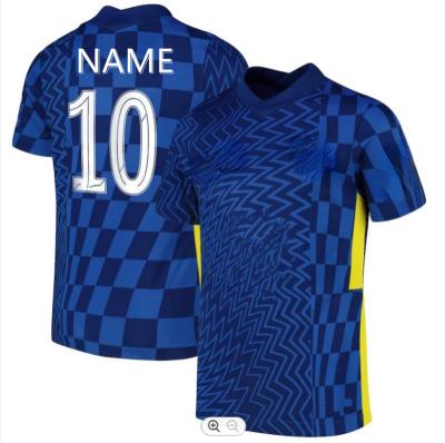 China 21/22 thailand quality football set jersey wear quick dry breathable custom soccer jersey set club soccer uniform for sale