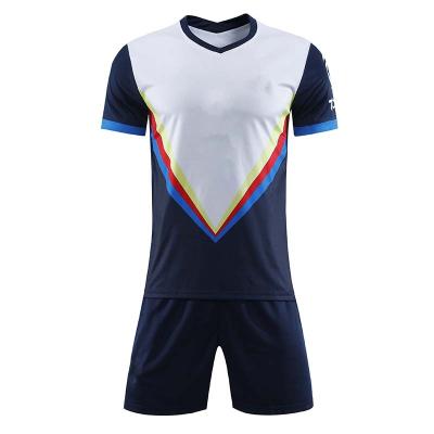 China 2020-2021 Manufacturer New Football Shirt Sets Football Uniform Soccer Jersey Set for sale