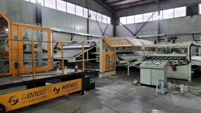 China 90m/Min Polyester Cross Lapper Machine con los motores servos en venta