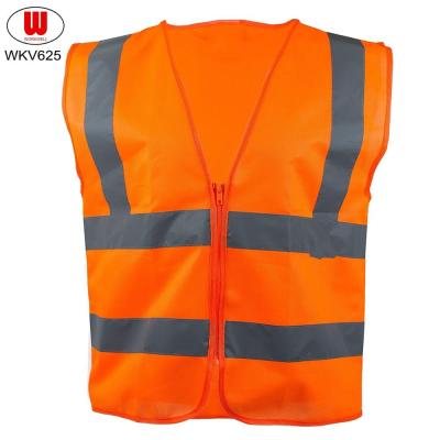 China reflective service vest 60*40*28cm reflective workwear safety vests for sale