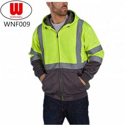 China Wholesale Two Tones Reflective Customizable Size Hoodies for sale