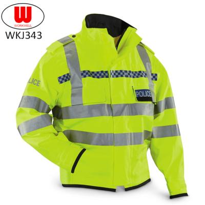 China OEM Wholesale Breathable Luminous Police Jacket Reflecting Jackets for sale