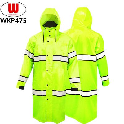 China Recyclable reflective motorcycle protective suit for long safety for sale