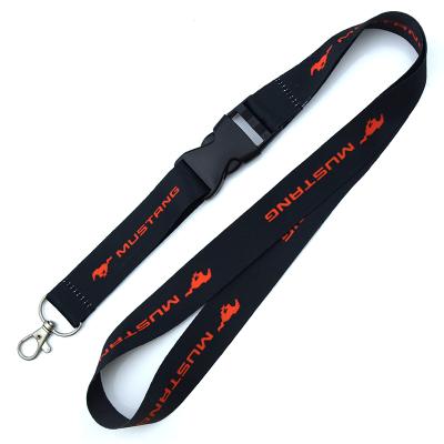 China Health Care Institute Wholesale China Promotion Gift Mobile Phone Security Badge Holder Lanyards With Buckle for sale