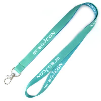 China Health Care Institute Promotional Key Chain ID Card Holder Carabiner Reasonable Price Lanyard With Hook Clip for sale