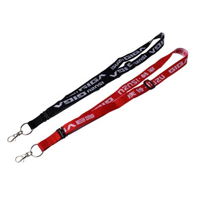 China Professional Phone Strap Lanyard With Logo Woven Polyester Jacquard Neck Strap Fashion Lanyard Custom Card Holder Lanyard Strapping Items for sale