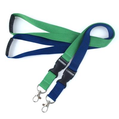 China Fashionnable promotion products polyester lanyard safety plastic buckle side release quick release plastic buckle for sale