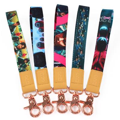 China Hot Sale Key Fashion Non-toxic Lanyard Customize Wholesale Price Wrist Lanyard for sale