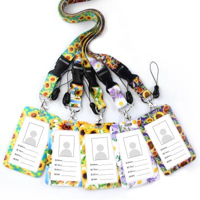 China Custom Game Romantic Station Logo Printing Lanyard With High Quality ID Card Holder Low Price Wholesale for sale