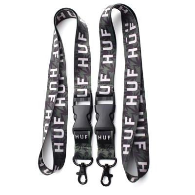 China Wholesale Gift Lanyard Nice Accessories Metal Style Lanyard Neck Airbus Lanyards Wholesale Custom Printed Polyester Polyester Strap Logo for sale