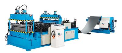 China High Auto Rolling Shutter Machine , Gearbox Roller Drive Corrugated Roll Forming Machine for sale