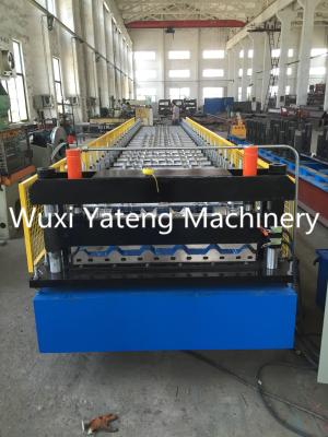 China Mental Roof And Wall Corrugated Roll Forming Machine 0.4 - 0.8mm Thickness for sale