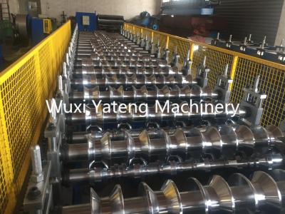 China Customized Hydraulic Cutting Corrugated Roll Forming Machine With Steady And Polished Rollers for sale