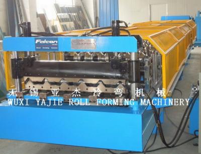 China Sheet Metal Roll Former Standing Seam Roll Forming Machine 20 Forming Stations H-Beam Frame for sale