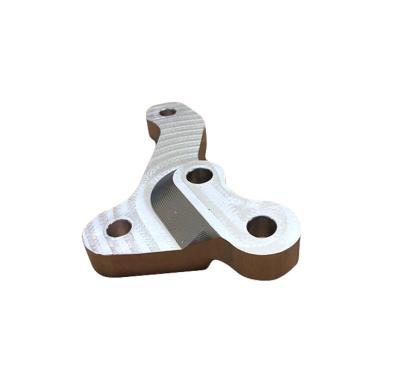 China Motorcycle Precision China CNC Machining Bespoke Aluminum OEM Gas Brake Caliper Bracket for sale