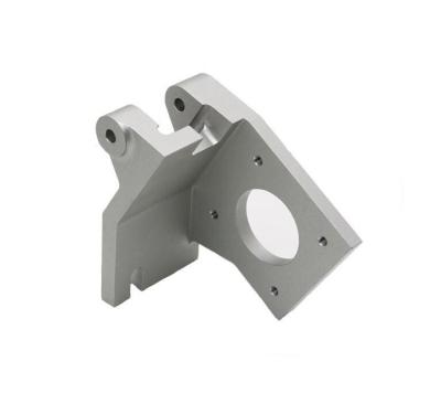 China Construction CNC Milling OEM Factory Aluminum 45 Degree Right Angle Brackets For Robot Machinery for sale