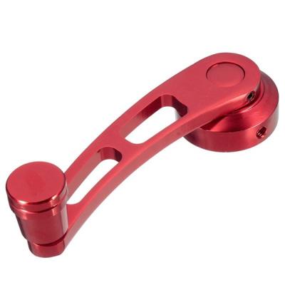 China Industrial CNC machined high grade 6061 billet t6 aluminum manual door handles window crank for sale