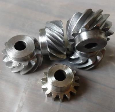 China Industrial Steel / Brass / Aluminum / Stainless Modulus 1.25 Custom 45 Degree Helical Gear for sale