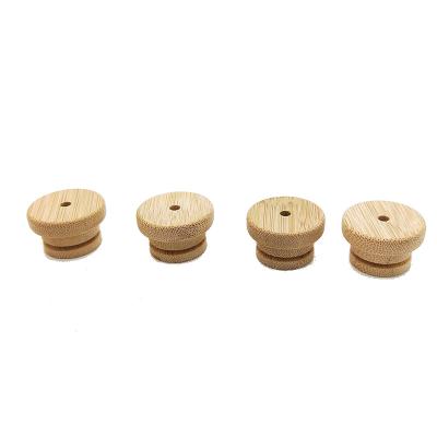 China Aluminum CNC Handle Part Custom Bamboo Wood Cutting/Wood Milling/CNC Turning Machining for sale