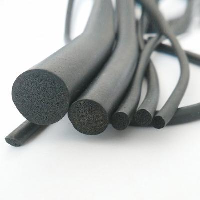 China Flexible Soft EPDM Sponge Around Epdm Foam Gasket Rubber Sealing Rope for sale