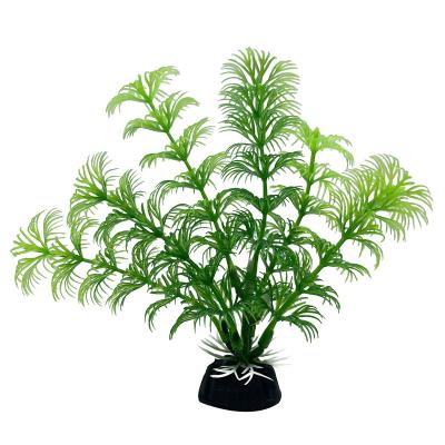 China Viable Wholesale Plastic Artificial Plants For Aquarium Fish Tank Acrylic for sale