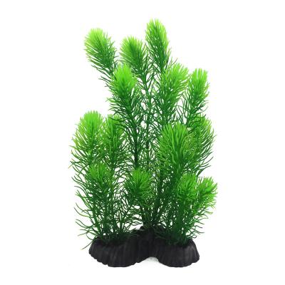 China Hot Selling Aquarium Fish Tank Accessories Ornaments Plants For Fish Tanks for sale