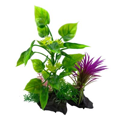 China Aquarium Wholesale Price Plant Wall Artificial Trees For Fish Tank Aquarium New Design for sale