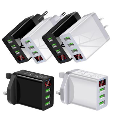 China High Speed ​​USB 3 Port Wall Charger Fast Charging USB Charger for Phone and Car Charger with USB for sale