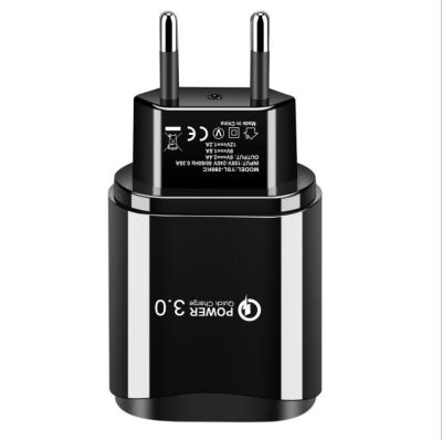 China High Speed ​​Car Charger QC3.0 USB Wall Charger and Quick Power Bank Charging Mobile Charger for sale