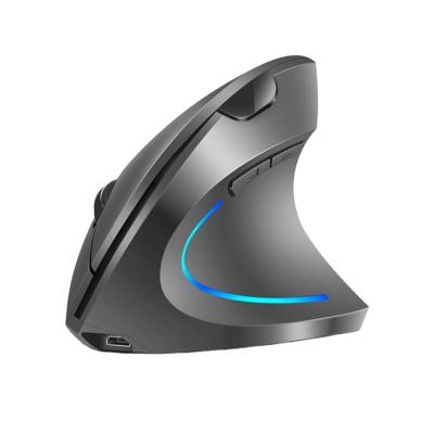 China H1 2.4G Convenient Wireless Mouse Optical Silent Rechargeable Vertical Mouse Which Mouse Hand Farewell for sale