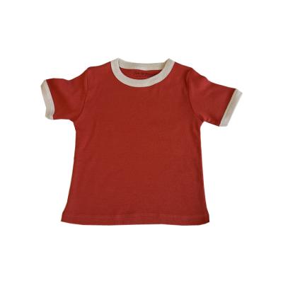 China Casual Vintage Fashion 2pcs Clothing Girls Boys Matching T-shirt And Shorts Kids Set for sale