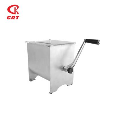 China Stainless Steel Easy Operation GRT-20LB Manual Small Filling Mixer 20LB 9kg for sale