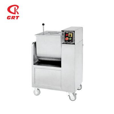 China Easy Operation GRT-BX70A 70L Heavy Duty Mixer Big Power 2HP Sausage Meat Mixer for sale