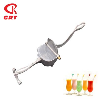 China Viable Cheap Price GRT-MJ01 Aluminum Alloy Material Squeezing Quick Single Manual Hand Press Juicer for sale