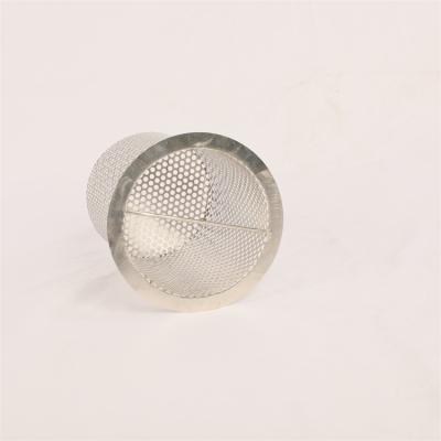 China Corrosion Resistance Stainless steel 304 316 perforated mesh tubes for filtration and general industrial uses for sale