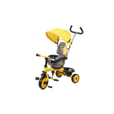 China Ride On Child Toy High Quality New Kid 3 Wheel Baby Tricycle With Sunshade for sale