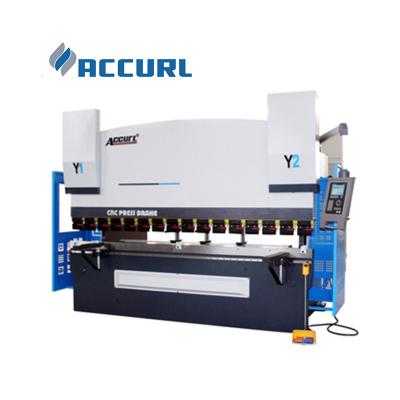 China 2-WC67K Steel Sheet Bending Machine Double Hydraulic Synchronize Bending Machine for sale