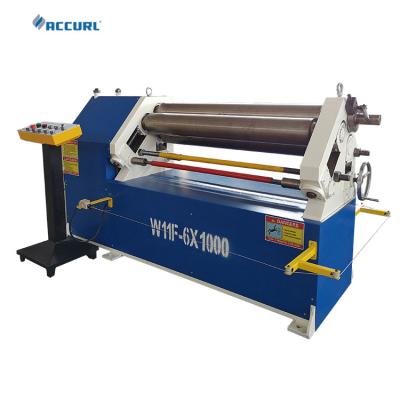 China PLC Hydraulic 3 Roller Plate Rolling Machine Steel Plate Bending Machine Te koop