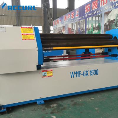 China CNC Automatic Plate Rolling Machine Electronic Sheet Metal Rolling Bending Machine Te koop