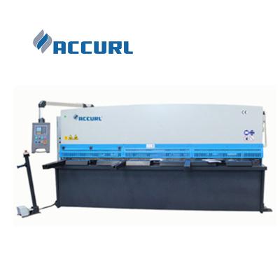 China ACCURL Brand Sheet Metal Press Brake High Quality Angle Iron Cutting Shearing Machine for sale