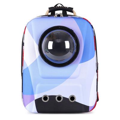 China 2022 New EVA Space Capsule Pet Bag Large Capacity Portable Fashion Cat Bag Breathable Backpack for sale