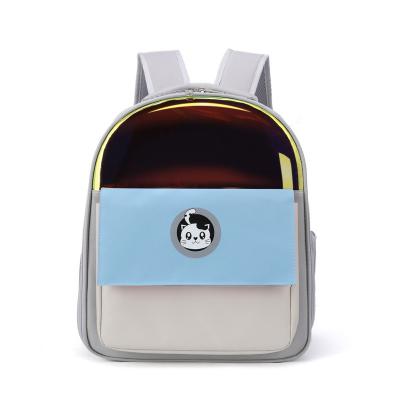 China 2022 New Cat Backpack Space Bag Travel Portable Cat Dog Bag Pet Leisure Pet Bag for sale