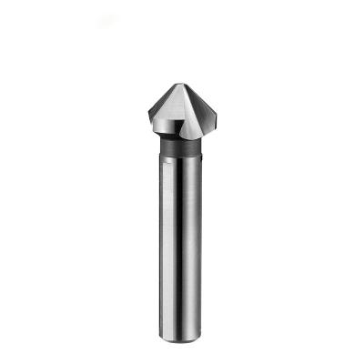 China HSS Countersink Deburring Chamfering Milling Drill Bit Chamfering Mill 3F 60 Degree Point Angle Cutter Drill Bit for Deburring, Chamfering for sale