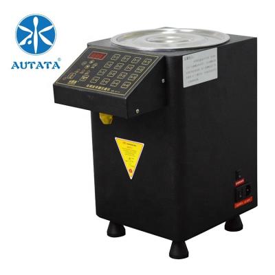 China Commercial Electric Frying Oil Factory AUTATA Bubble Tea Syrup Dispenser Machine with 16 Buttons for Bubble Milk Tea Shop Beverage Shop ATT-99L for sale