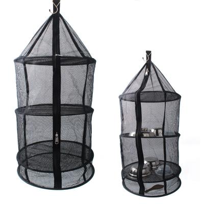 China Easily Assembled Dry Net Folding Outdoor 4 Layer Meat Drying Net Hanging Net For Sun Food Drying for sale