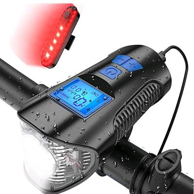 China Morden Wholesale Hot Sale Waterproof USB Rechargeable Smart Led Bike Light Front Set For All Bikes for sale