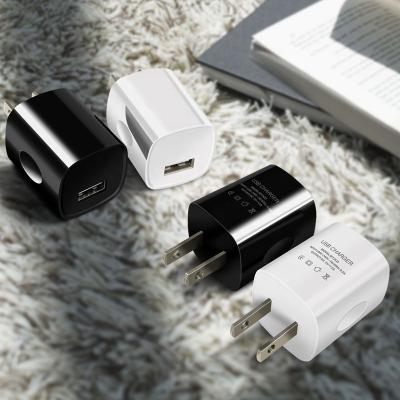 China Microphone for iphone usb phone charger 10w single dual port with US Eu UK Au 1a 2a plug charging ipad samsung mobile phone black white for sale