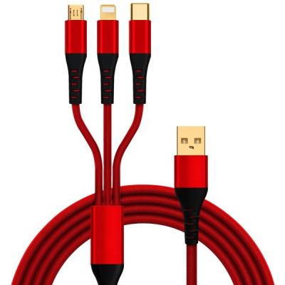 China Nylon Braided Mobile Fast Charging Computer USB Data Cable Replacement for iPhone iPad USB Charger Charging Cable for sale