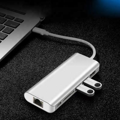 China Laptop. 2019 Amazon Smartphone USB 3.1 Type C Hub 3.0 For Type-C USB-C USB-C Macbook Hub Adapter for sale