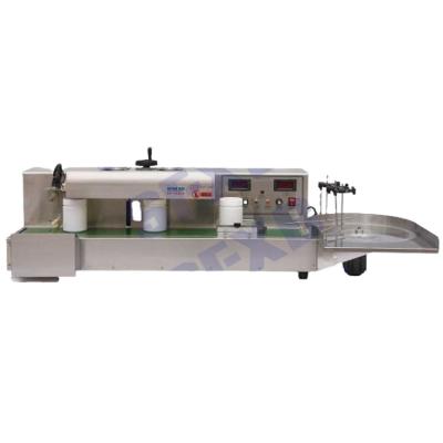 China SF-1600 Automatic Electromagnetic Food Aluminum Foil Sealing Machine For Jars Sealing Lid Machine Jar Induction Sealing Glass Machine for sale